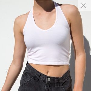 Brandy Melville White Alexis Halter Top